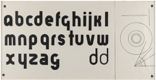 ハーバード大にコレクションされているバウハウス関連の書体ってどれかしら？｜ksd6700