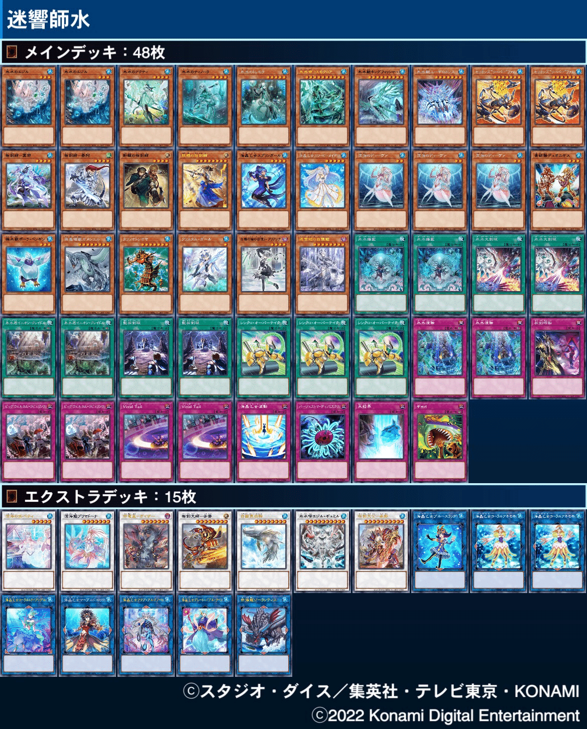 デッキ紹介】迷響師水【遊戯王Advent Calendar14日目A】｜ミルガ