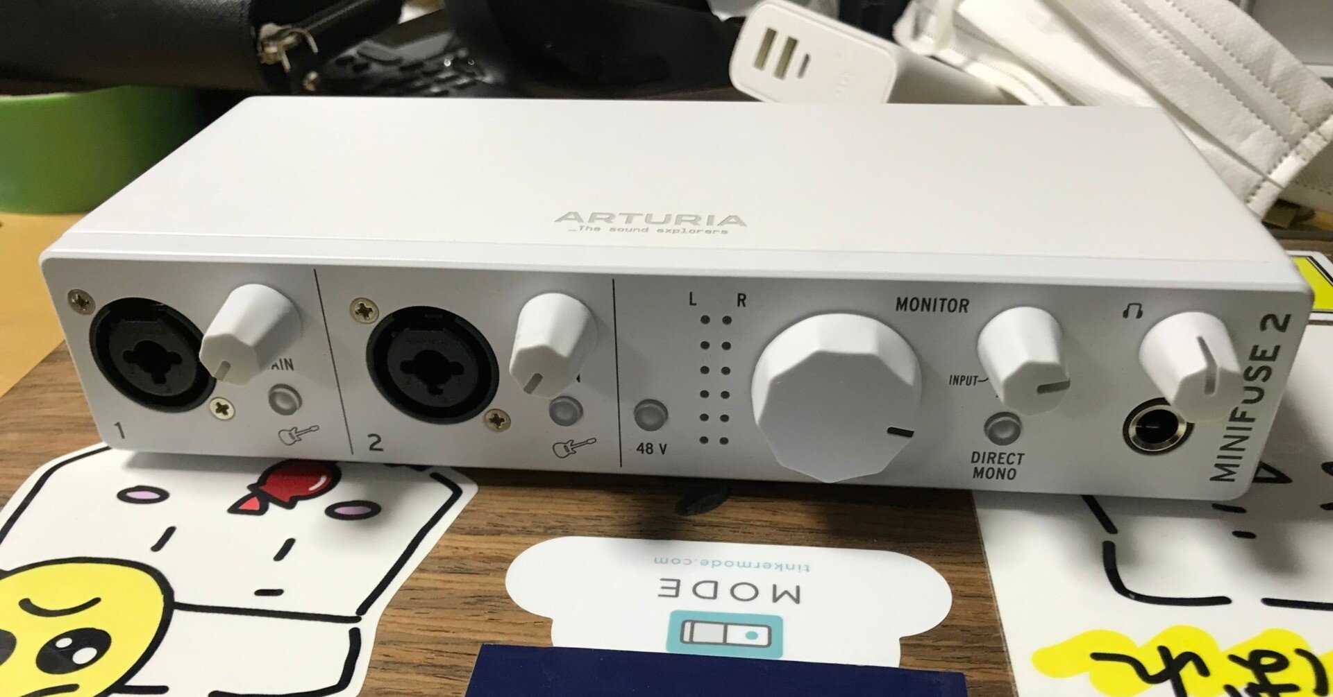 Arturia MINIFUSE 2 レビュー【オーディオインターフェース