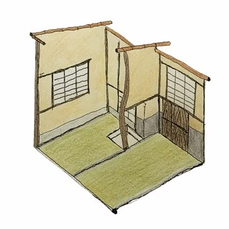 藪内家 燕庵(古田織部の茶室)｜茶室建築.com