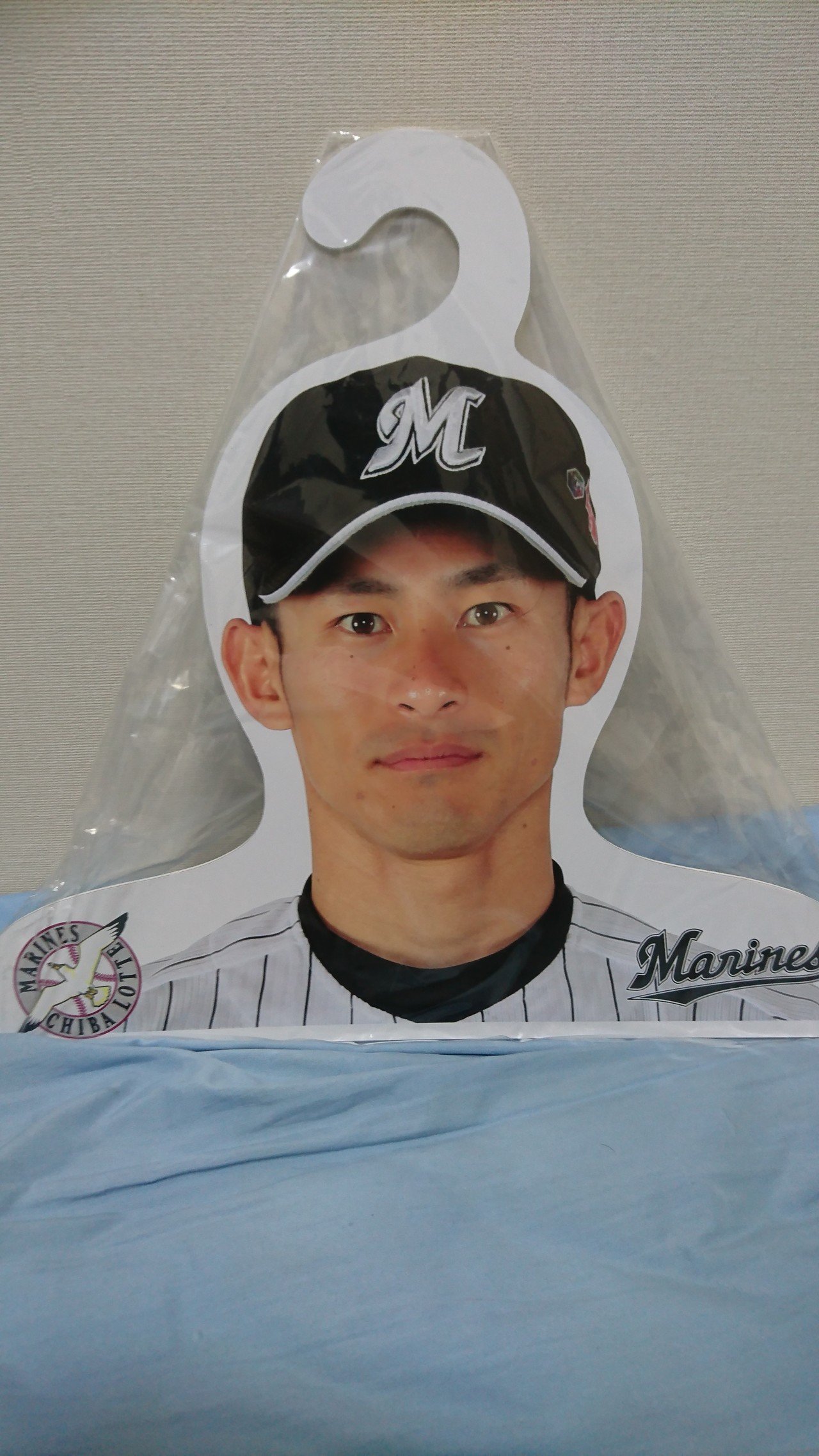 千葉ロッテ 荻野選手 実使用 NCEユニフォーム サイン入り 証明書