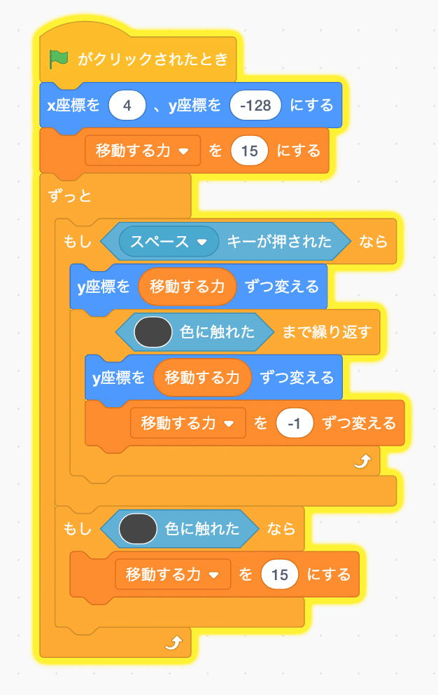 Scratchであそぼ Jump Donguri Note