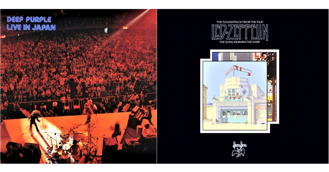 ディープ・パープル『ライヴ・イン・ジャパン』＆レッド・ツェッペリン