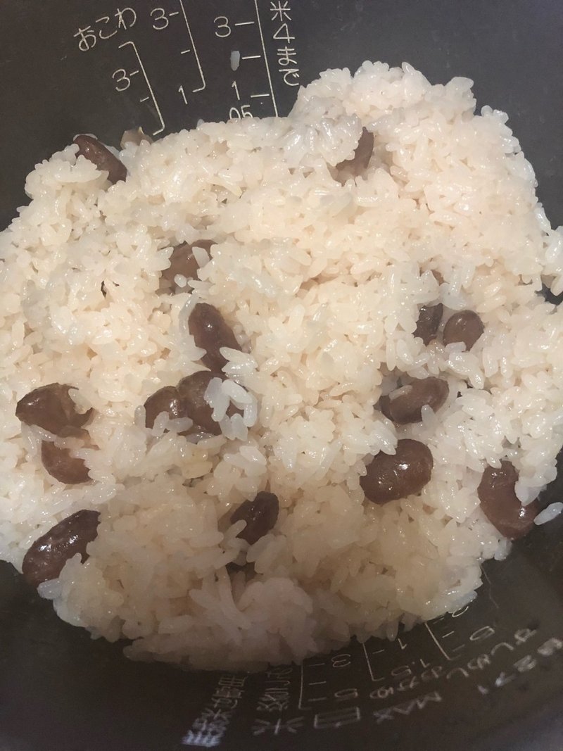 ピンクのお赤飯 Hiro Note