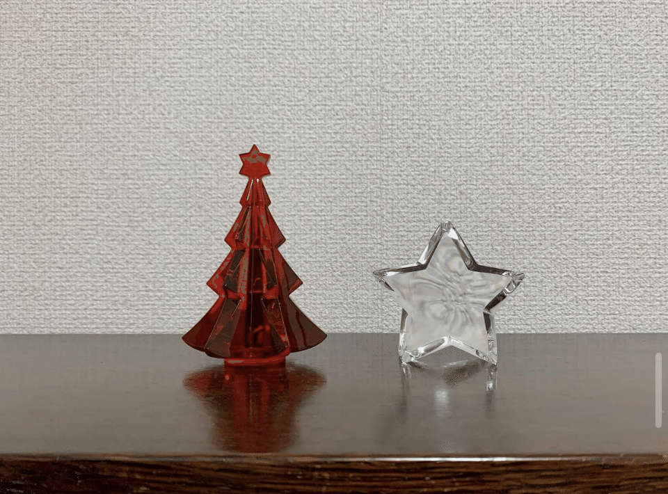 Baccarat クリスタルオーナメント たかい Noël クリスマスツリー