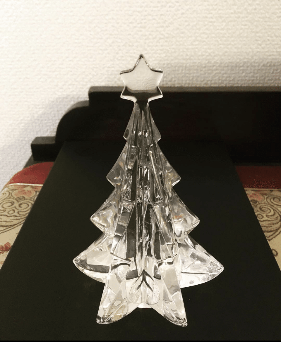 Baccarat クリスマスツリー ウィズスター高さ約135cm