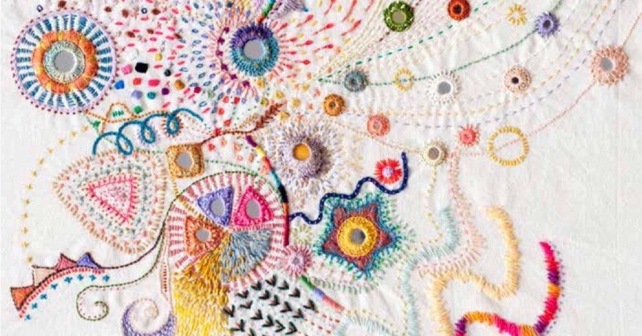 新刊『かわいいミラー刺繍〜インドに伝わる伝統の技法をわかりやすく