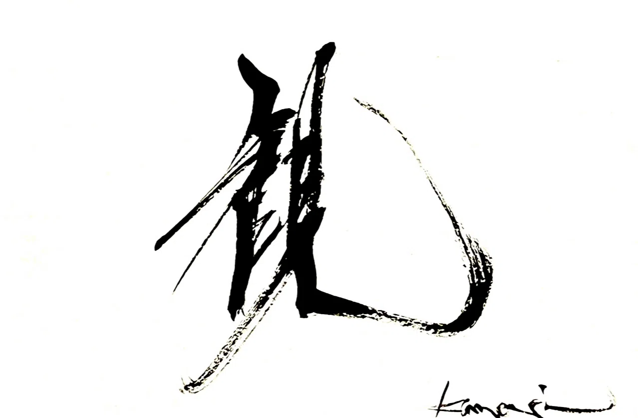 一日一書 観|前田鎌利(MAEDA KAMARI)