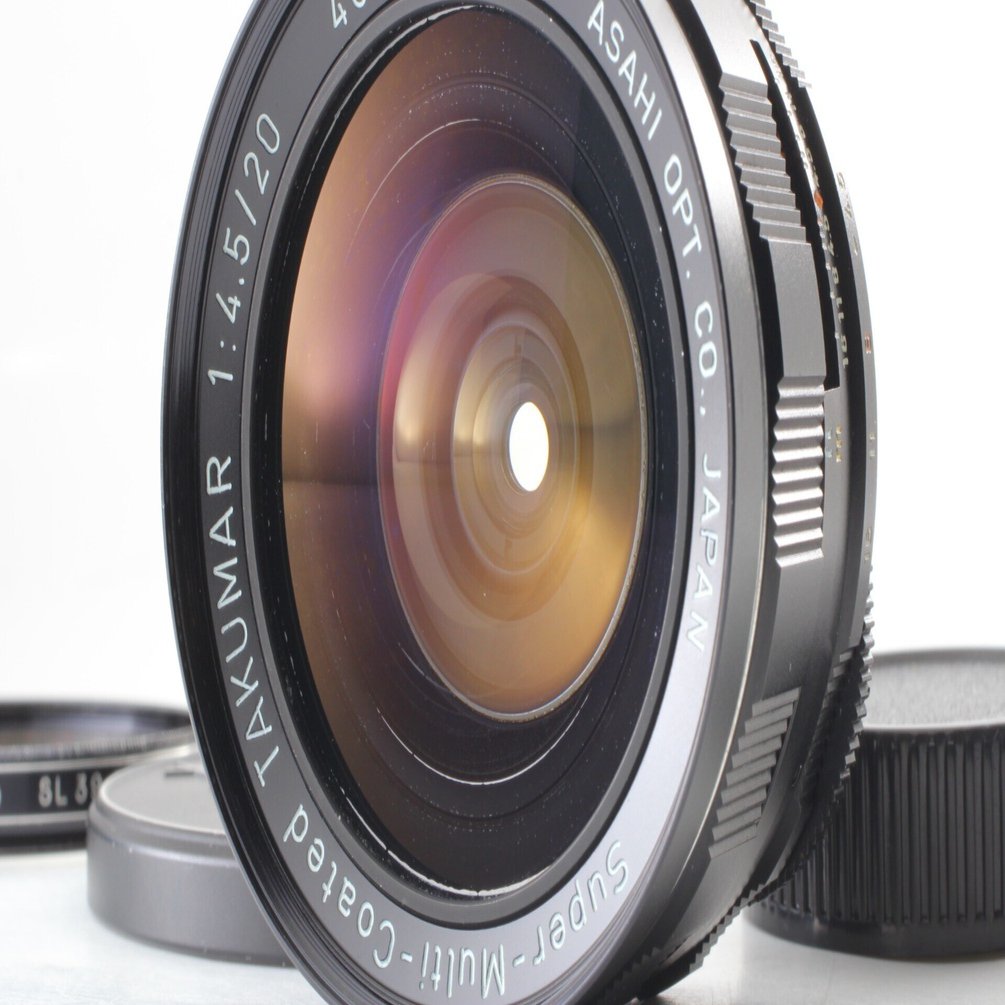 Pentax Super-Multi-Coated Takumar 20mm F/4.5の分解｜フィルム