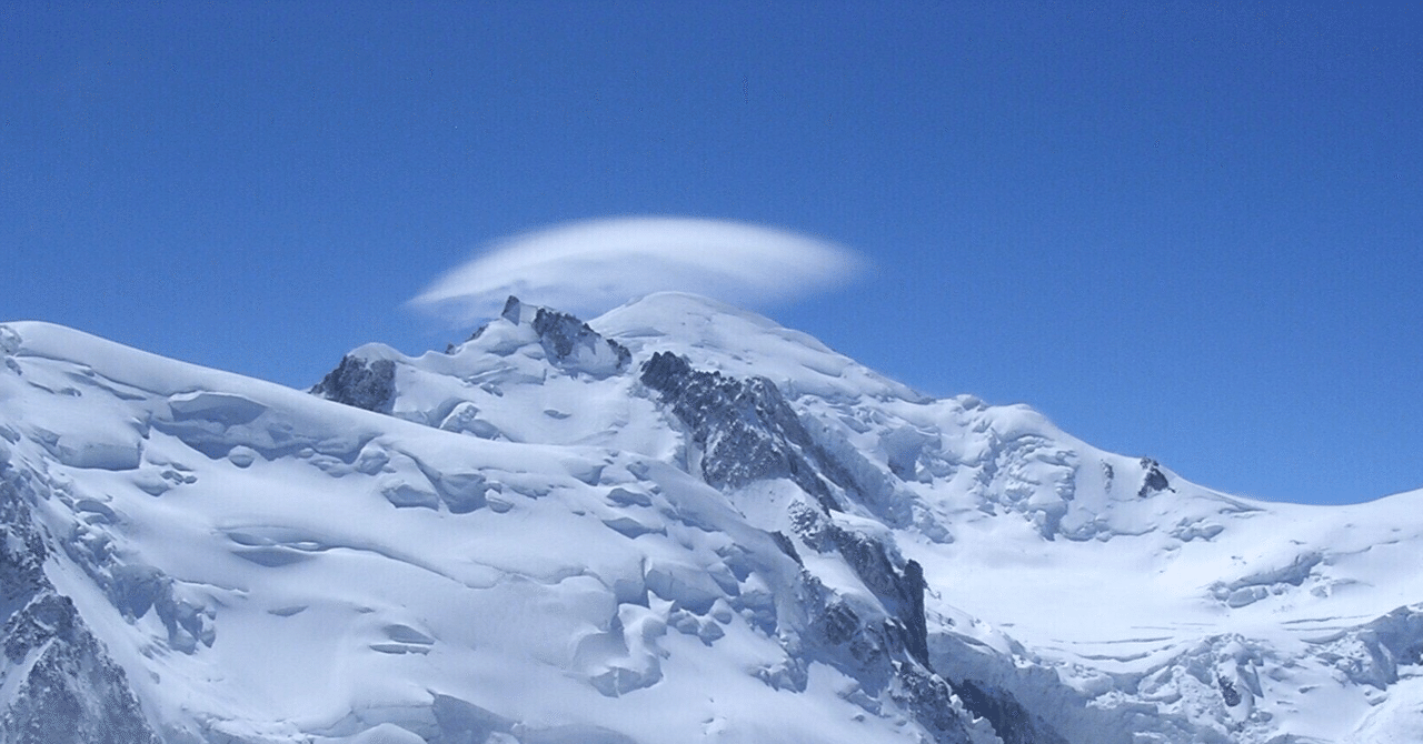 イタリア】モンブランを俯瞰で見る｜🇮🇹池本 Sardelli🍕