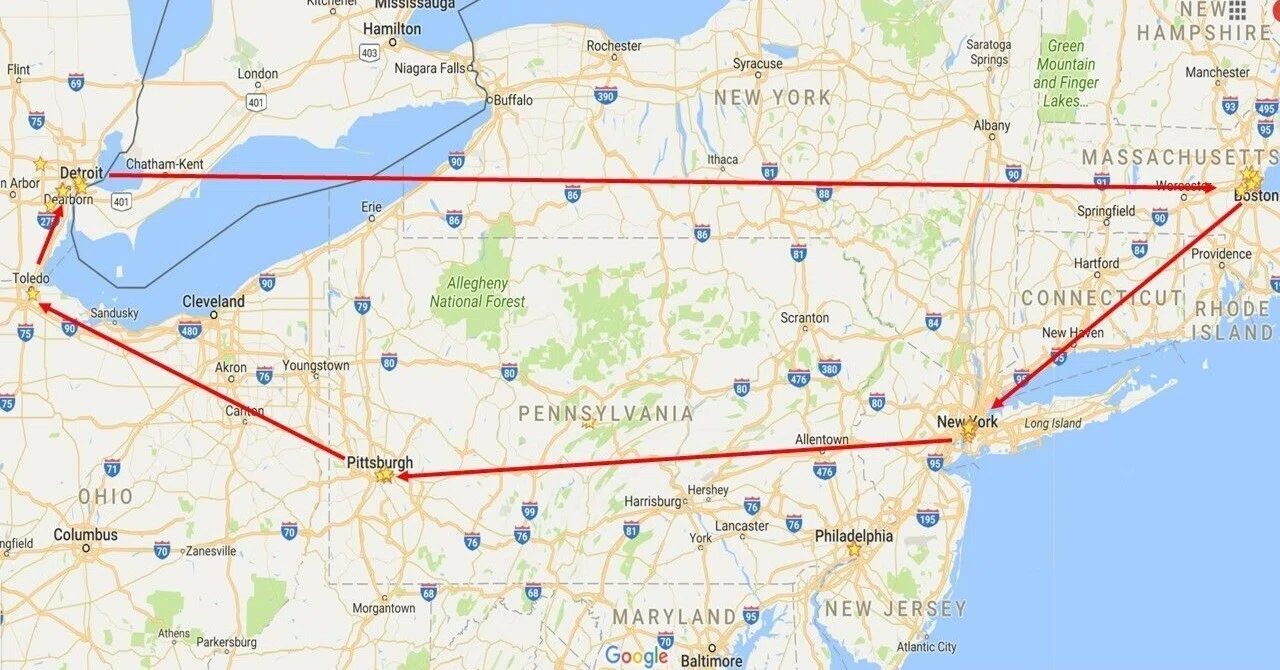 ㉚広すぎるアメリカ？地球の歩き方アメリカ編（2017年8月17～22日