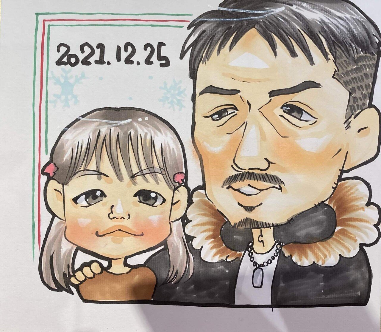 似顔絵の話｜kana./めご屋@強制療養