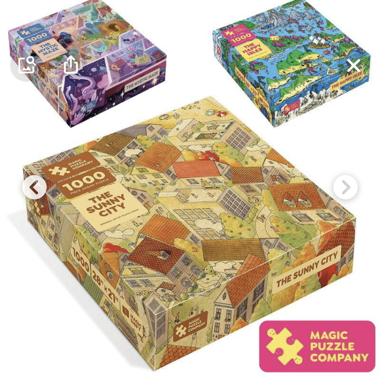 THE MYSTIC MAZE マジックパズルカンパニーのジグソーパズル Amazon.com: The Mystic Maze • 1000-Piece Jigsaw Puzzle from