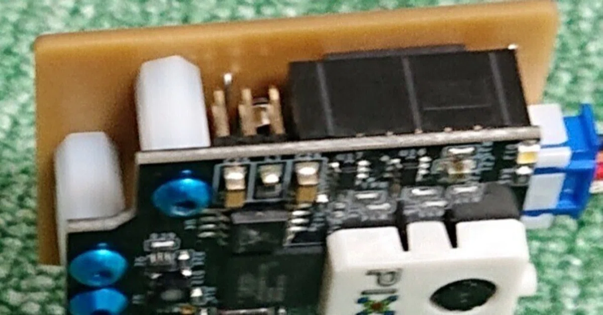 レーザー加工機を用いたプリント基板の製作例（Pixy2を2個以上使用する