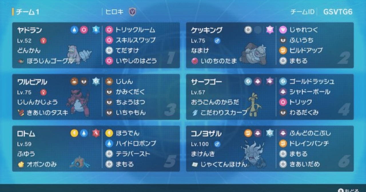 ポケモンsv シーズン1ランクマッチダブルバトルマスターボール級到達 ヤドランケッキング軸構築記事 Fine Koala694 Note ポケモンsv シーズン1ランクマッチダブルバトルマスターボール級到達 ヤドランケッキング軸構築記事 Fine Koala694 Note