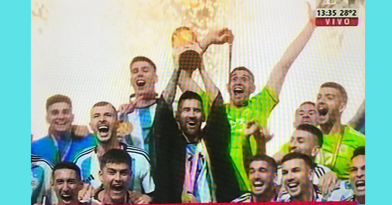 サッカーワールドカップ2022 アルゼンチン優勝だ〜！ 感激😭 −1