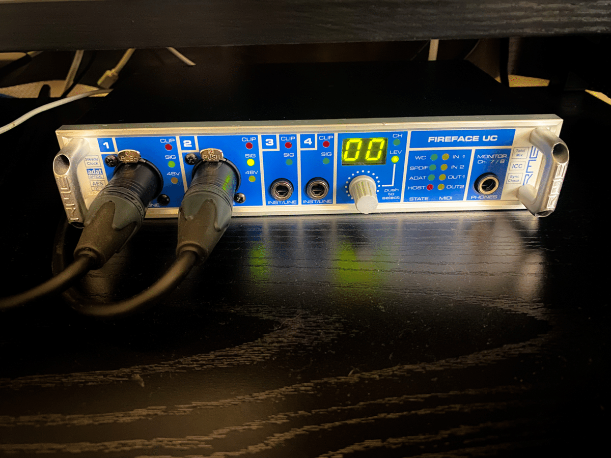 RME Fireface 400 と YAMAHA PA-6 アダプタ　中古品 RME Fireface 400 と YAMAHA PA-6 アダプタ 中古品