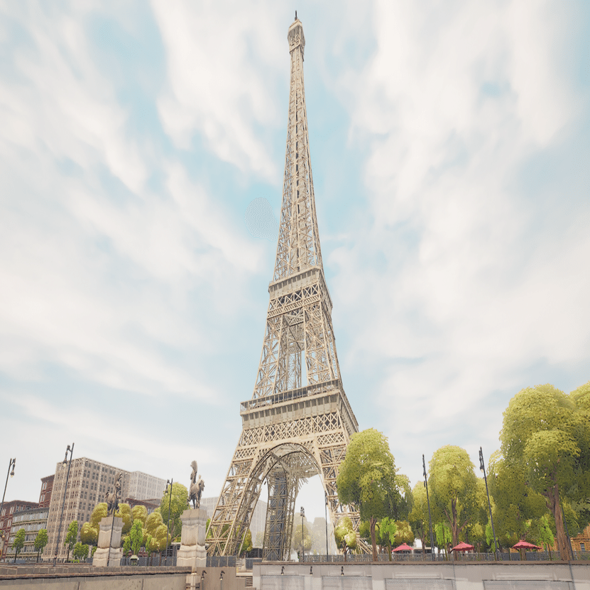 エッフェル塔観光マップ｜とらみみ