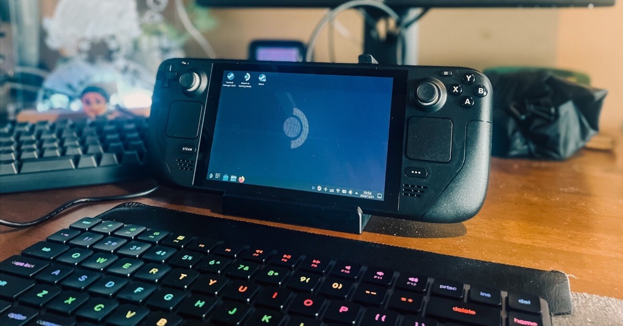 Steam Deck 512GB LCD スチームデック ドックのおまけ付き②