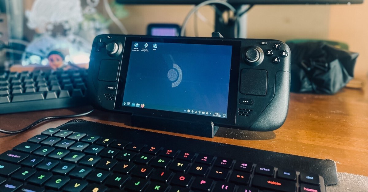 Steam Deck 512GB LCD スチームデックドックのおまけ付き①