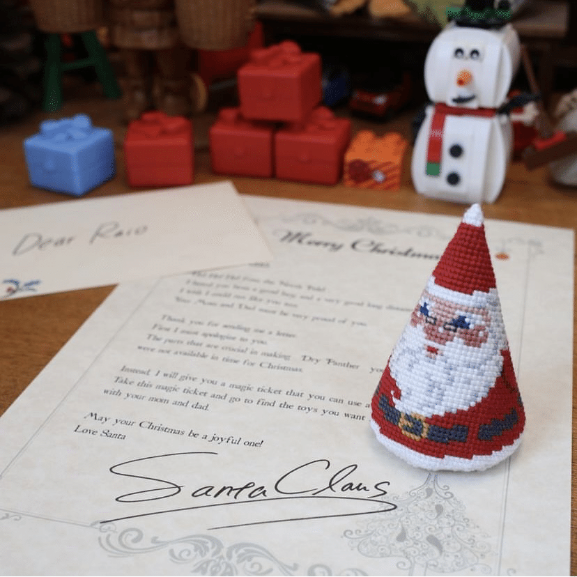 サンタさんの代筆をお願いします。｜宗のりこ