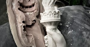 N-024 自由の女神全身像|石膏像ドットコム(脇本) N-024 自由の女神全身像|石膏像ドットコム(脇本)