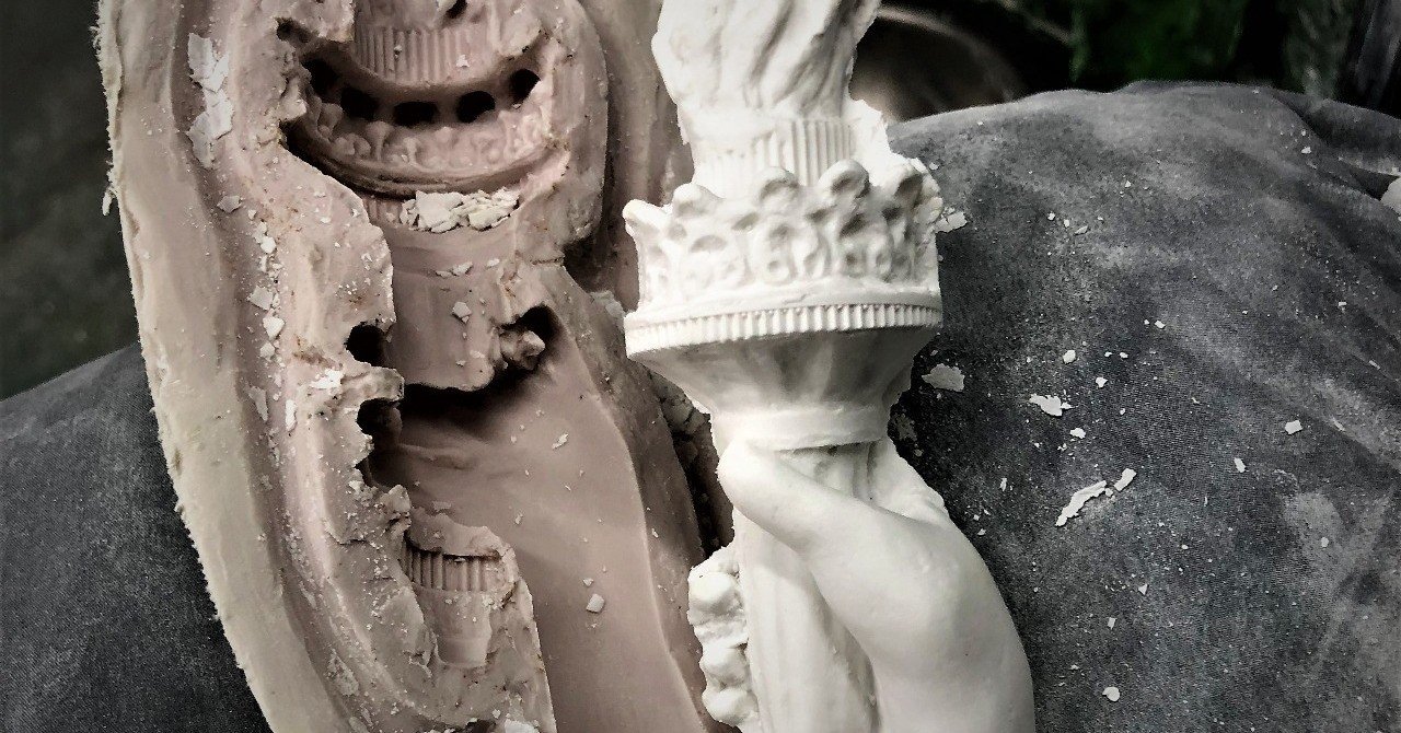 自由の女神（Statue of Liberty)物語｜石膏像ドットコム（脇本）