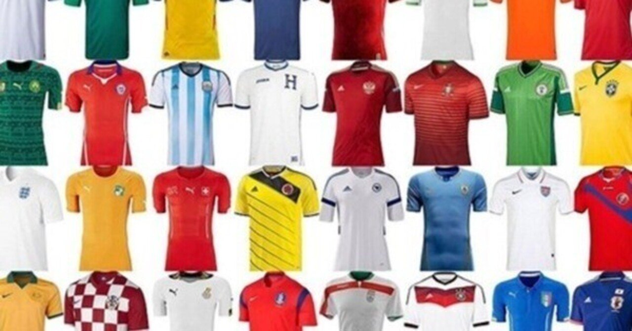 81 世界 かっこいいサッカーユニフォーム3選 栗原佑尽 Note 81 世界 かっこいいサッカーユニフォーム3選 栗原佑尽 Note