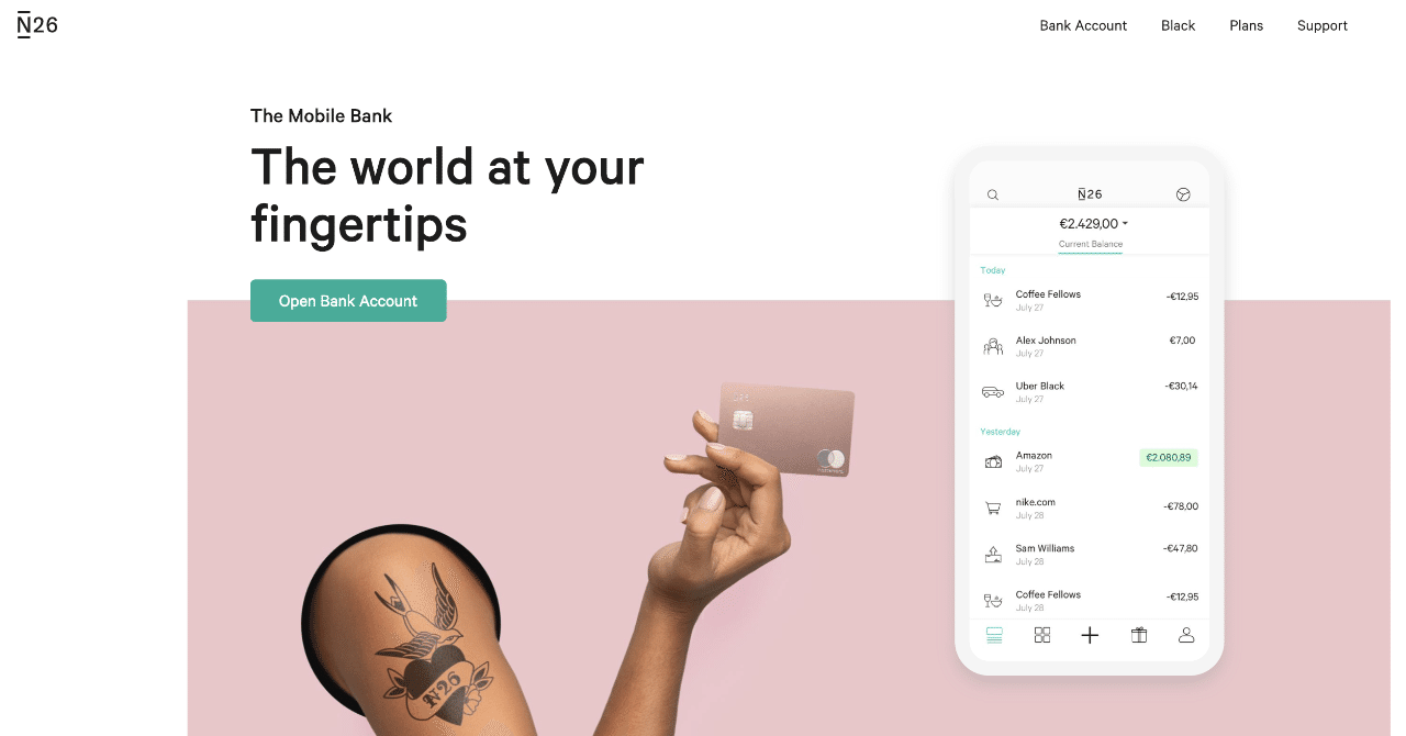 ベルリン発のオンラインバンキングのユニコーン、「N26」、新規調達で時価総額27億ドル、米進出へ｜市川裕康 (メディアコンサルタント）