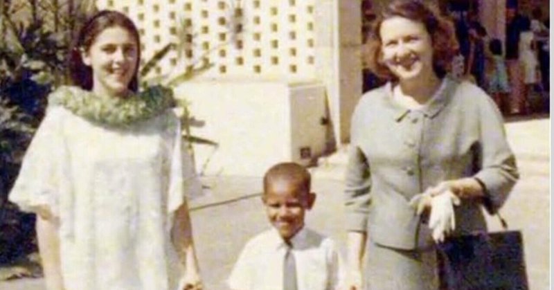 オバマの祖母エヴァ・ブラウン 。Obamas Grandmother Eva Braun