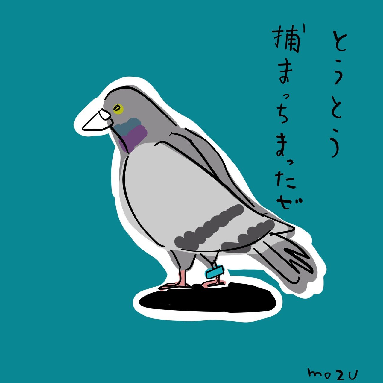 ハト捕獲 Mozu Note