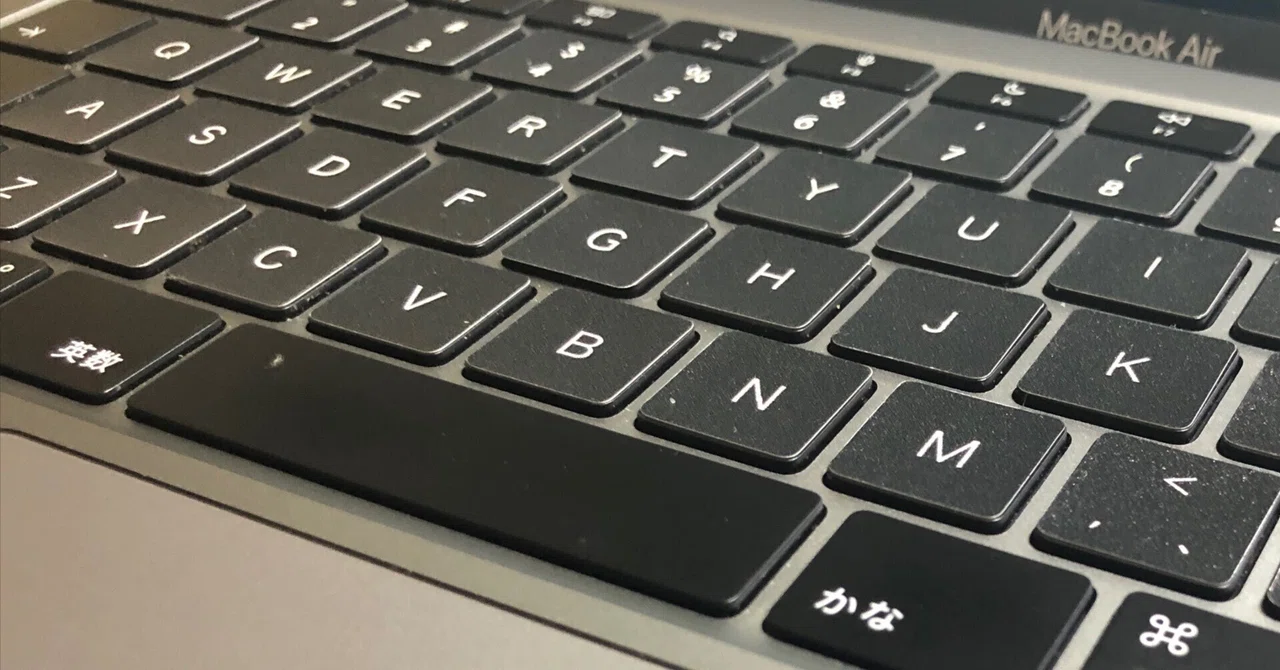 MacBookAirのJISキーボードを一部US刻印にするステッカー|まるしかく MacBookAirのJISキーボードを一部US刻印にするステッカー|まるしかく
