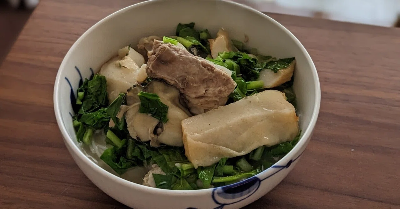ベトナムの細い米麺