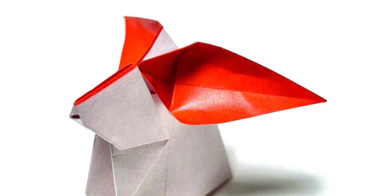 2023年、伝承折り紙の「うさぎ」で幕開け！／Traditional origami 