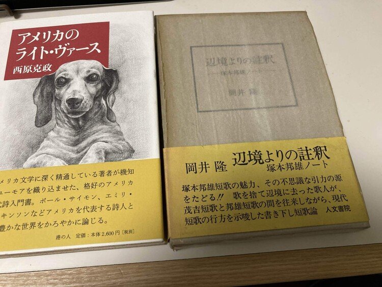 左、読み終えた。右、これから読む。岡井さんの本は大掃除で、出てきた。タイトルから秀逸だなぁと思ってしまう。岡井隆の文章は、時より抽象度が高くて読み下せないと思うし、読書量が違いすぎて、文体が独特過ぎると思ってしまうのは、たぶん、英語かドイツ語かの文章の文体なのだと察している。二つの意味でノートを読まなければならない年末である。