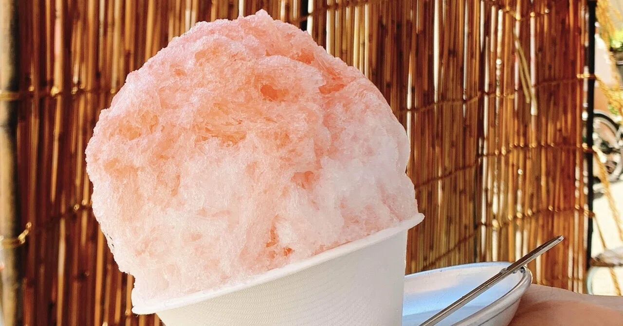 氷やさん 十三にある昔ながらの氷屋さんのかき氷🍧｜yu_ki
