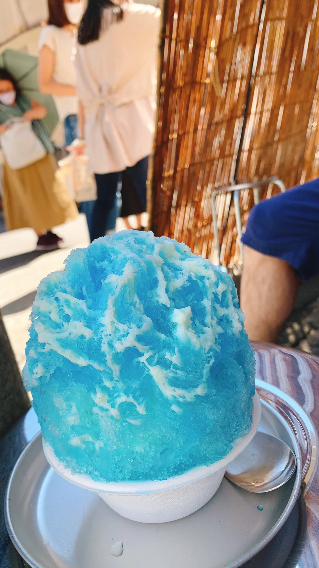 十三にある昔ながらの氷屋さんのかき氷🍧｜yu_ki