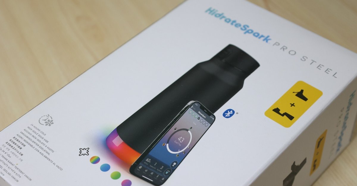 弁当箱・水筒 Apple HidrateSpark PRO STEEL HidrateSpark PRO STEEL - 32 oz. Smart Water Bottle + Bonus