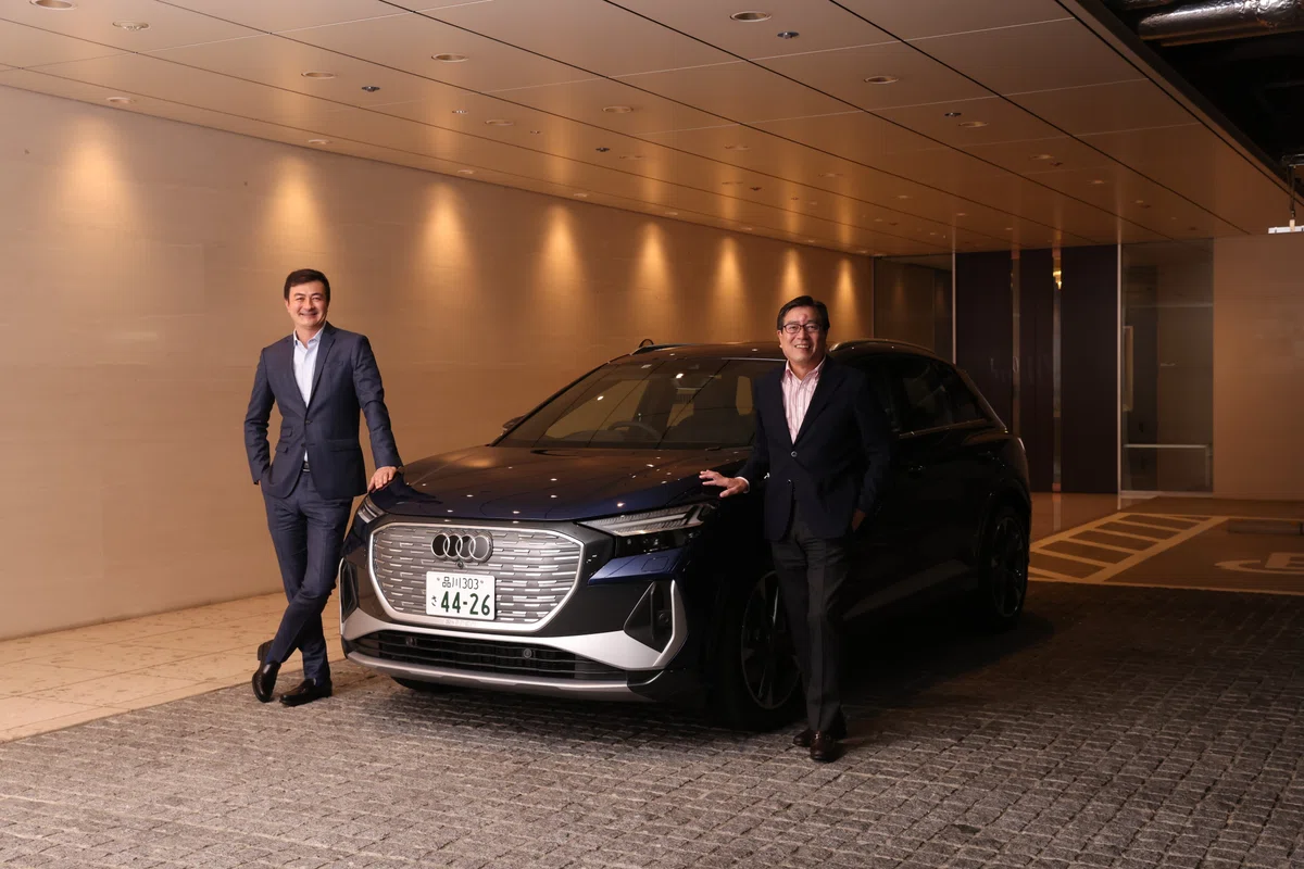 An interview with the President of Audi Japan... on 'MEN'S EX ONLINE ...