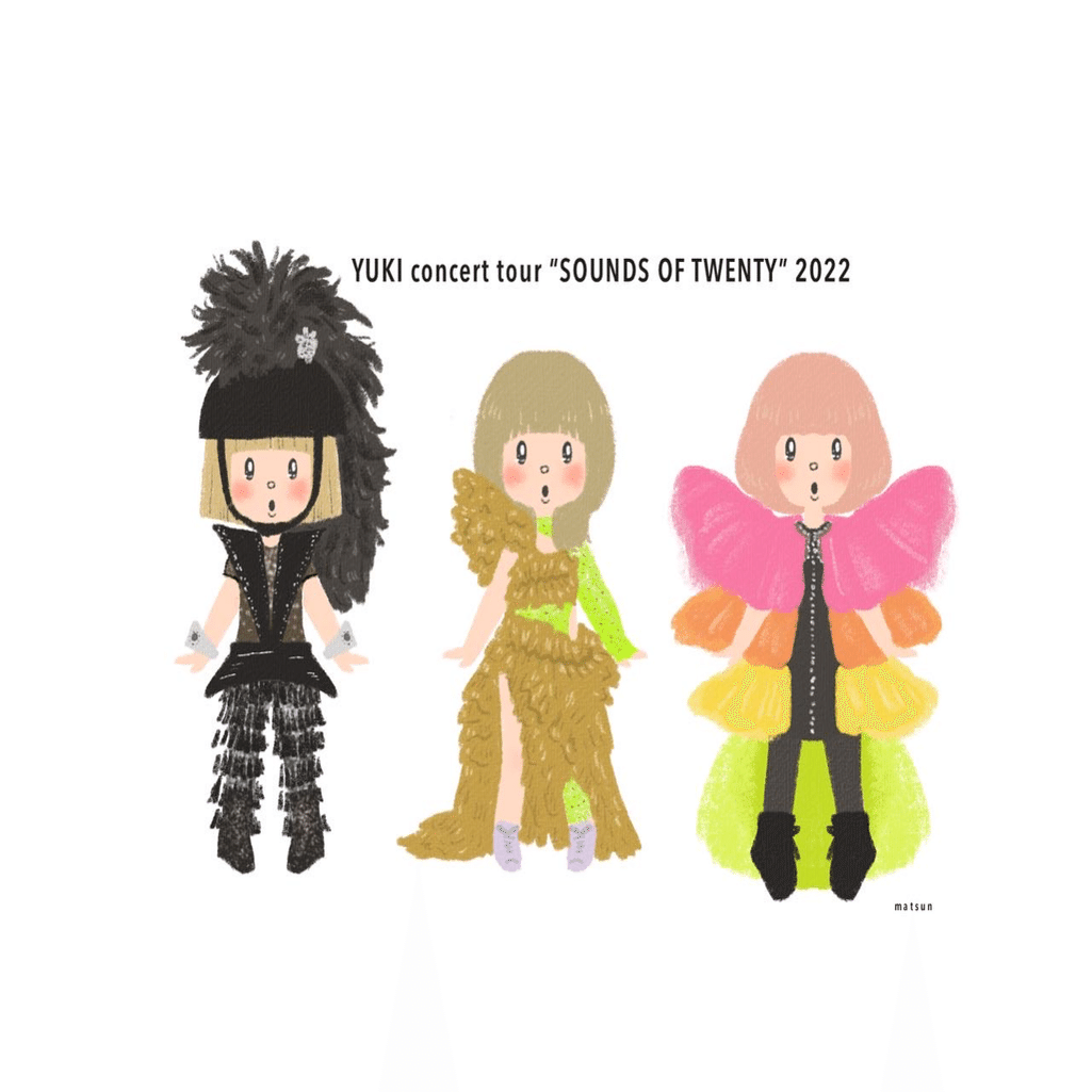 ネタバレあり】YUKI SO20大阪城ホール2日目ライブレポート【衣装