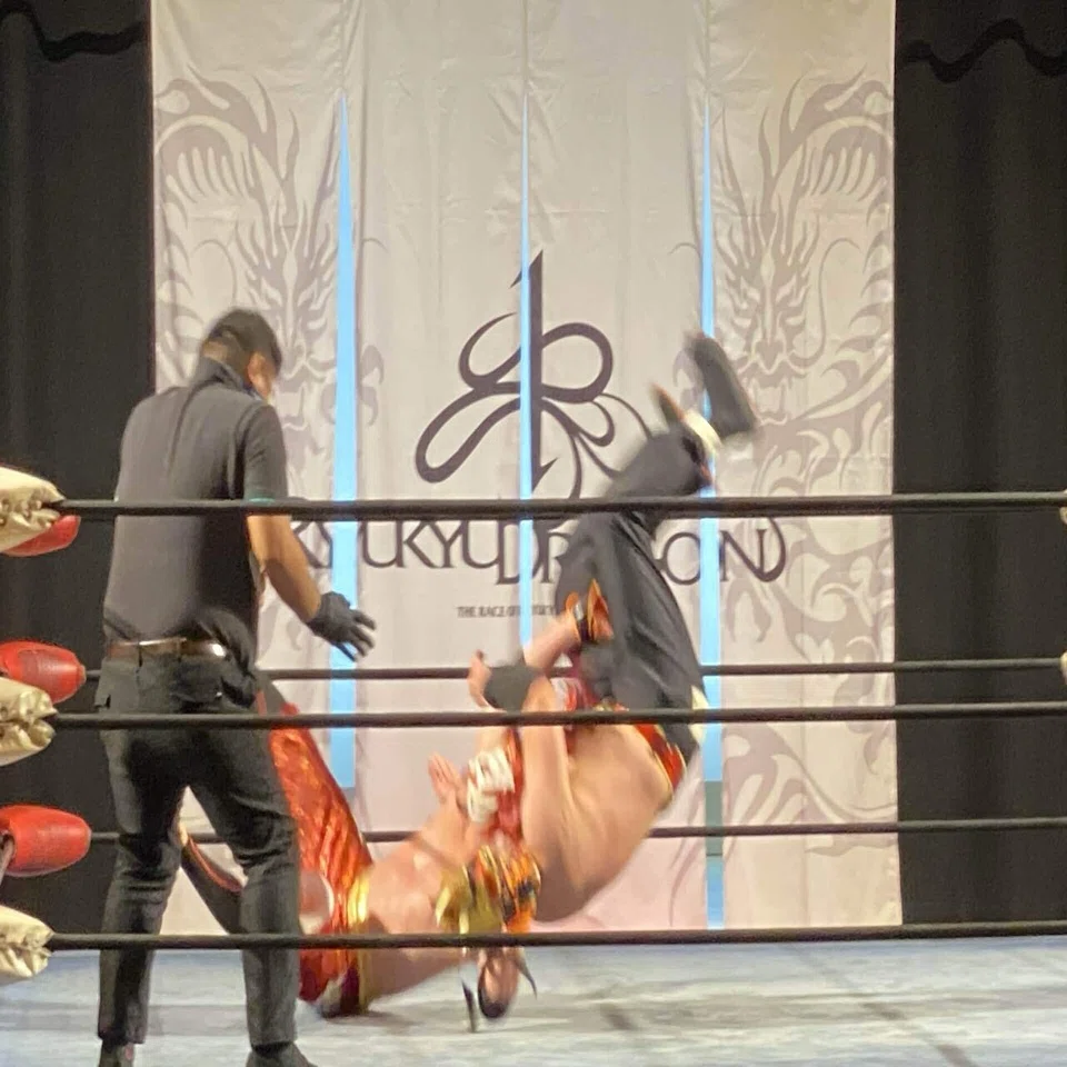 プロレスの熱い風が糸満の寒さを吹き飛ばした！そんな1日の物語 