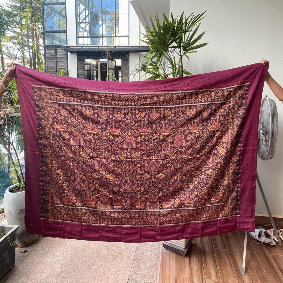 カンボジア伝統の絹絵絣「ピダン」｜カンボジア太郎の備忘録