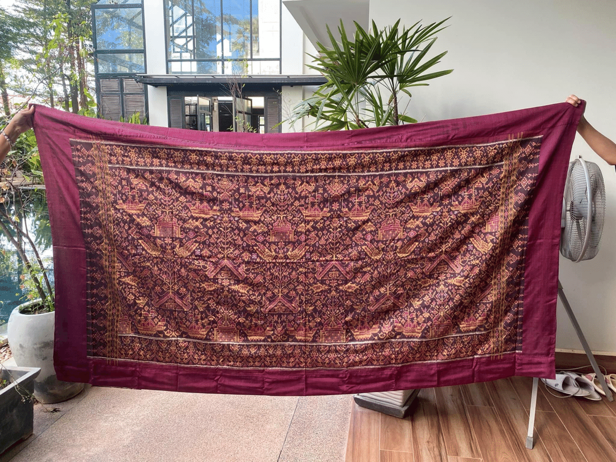 カンボジア伝統の絹絵絣「ピダン」｜カンボジア太郎の備忘録