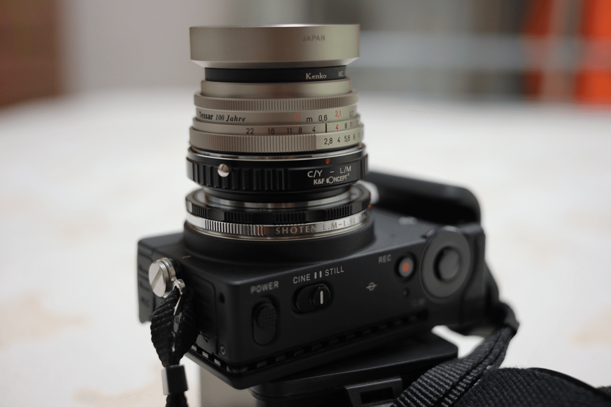 45/2.8 COLOR-AGNAR (AGFA) Sony E マウント ダブルヘリコイド