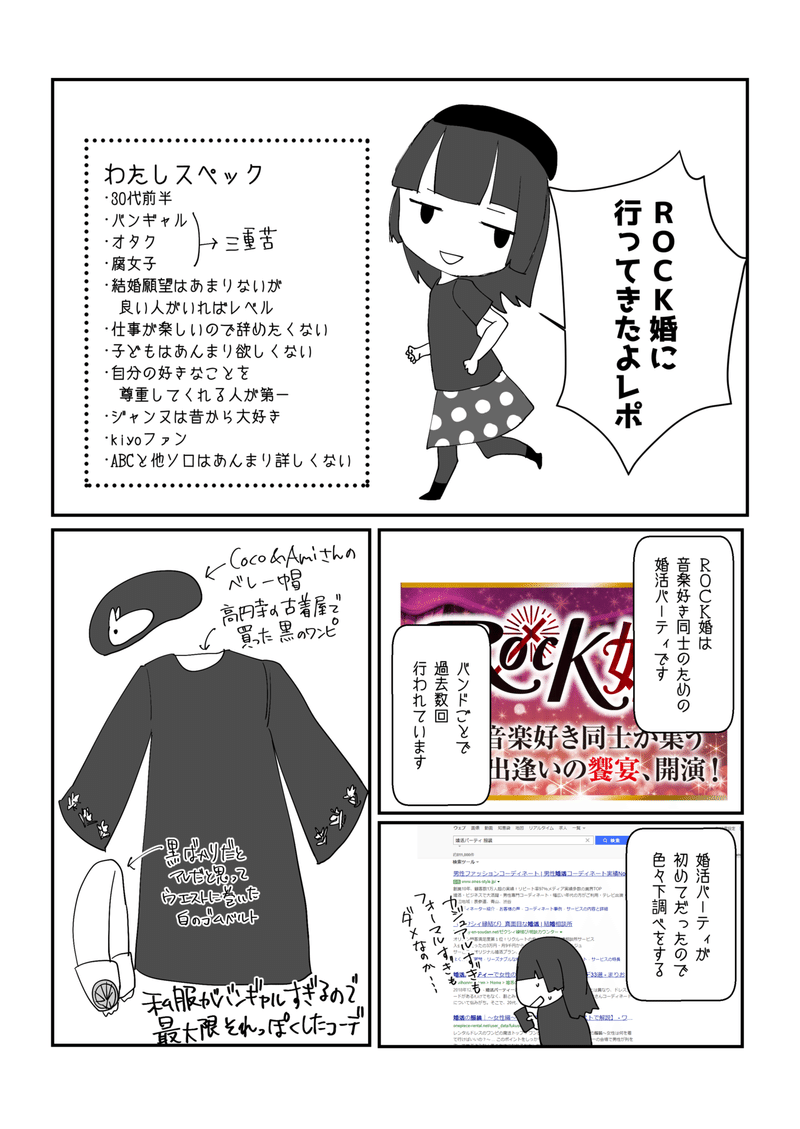 限界バンギャルがrock婚に参加してきたよレポ 菟月藤花 とつきとーか Note