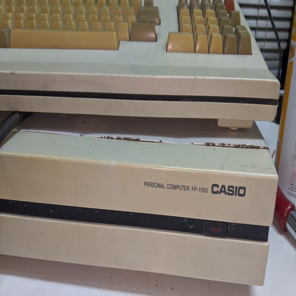 昭和レトロ【CASIO FP-1100】激レアなパソコン FP1100 - 隠れた名機 カシオのPC｜kzn