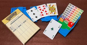 コントラクトブリッジ　デュプリゲートボード　ビニールボード　トランプ　カード コントラクトブリッジ デュプリゲートボード ビニールボード