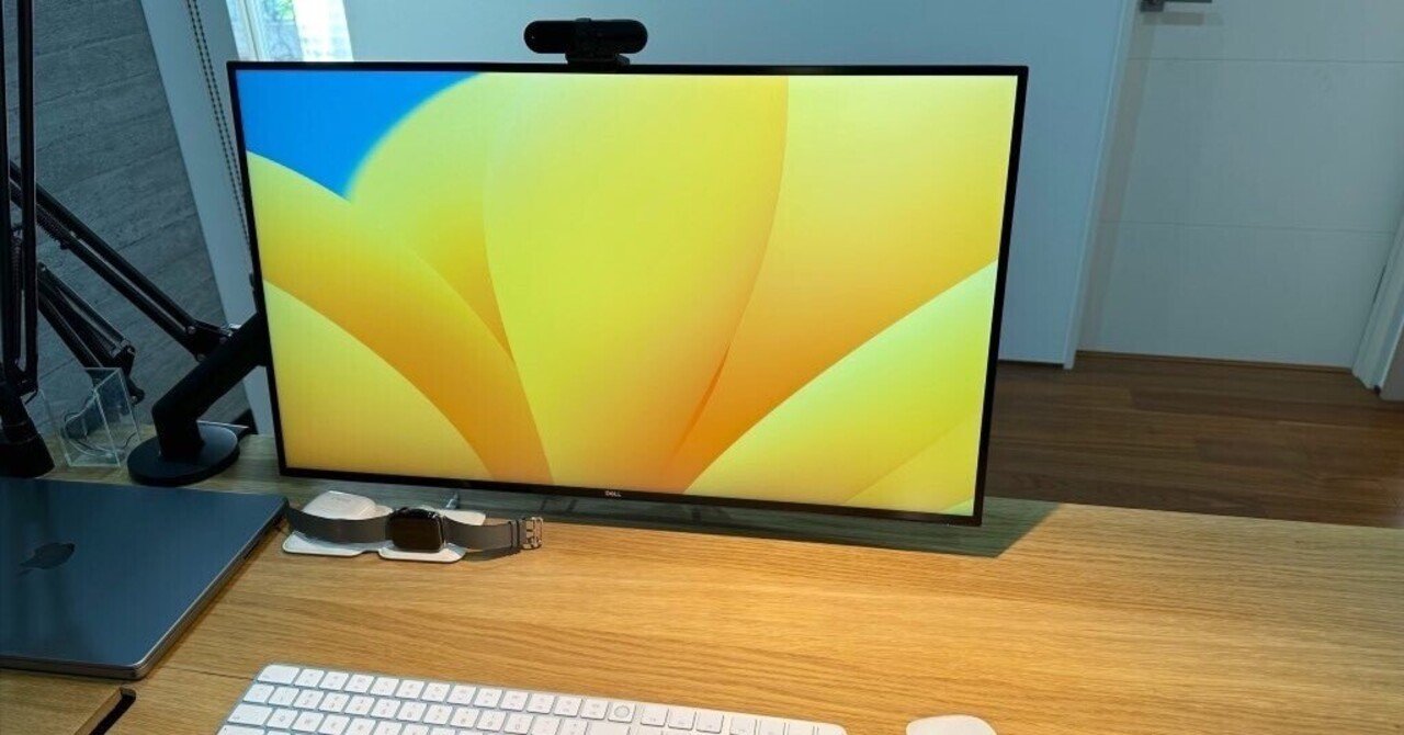 Dell U2720QMを導入して、シングルモニターに戻すことに｜T-kis