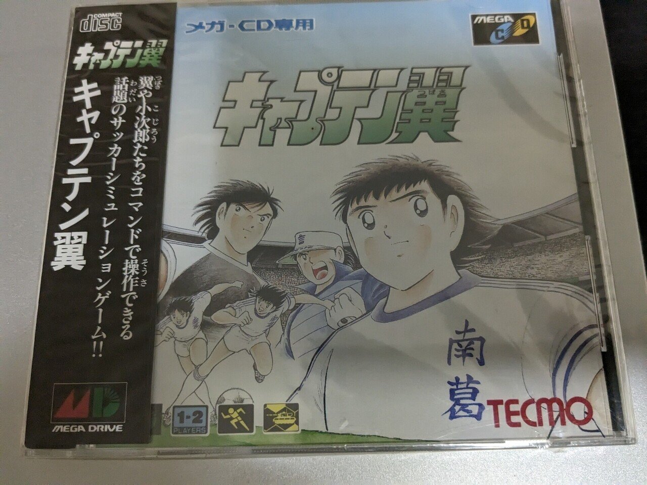 MEGA-CD メガCDソフト キャプテン翼 TECMO テクモSEGA メガドライブ