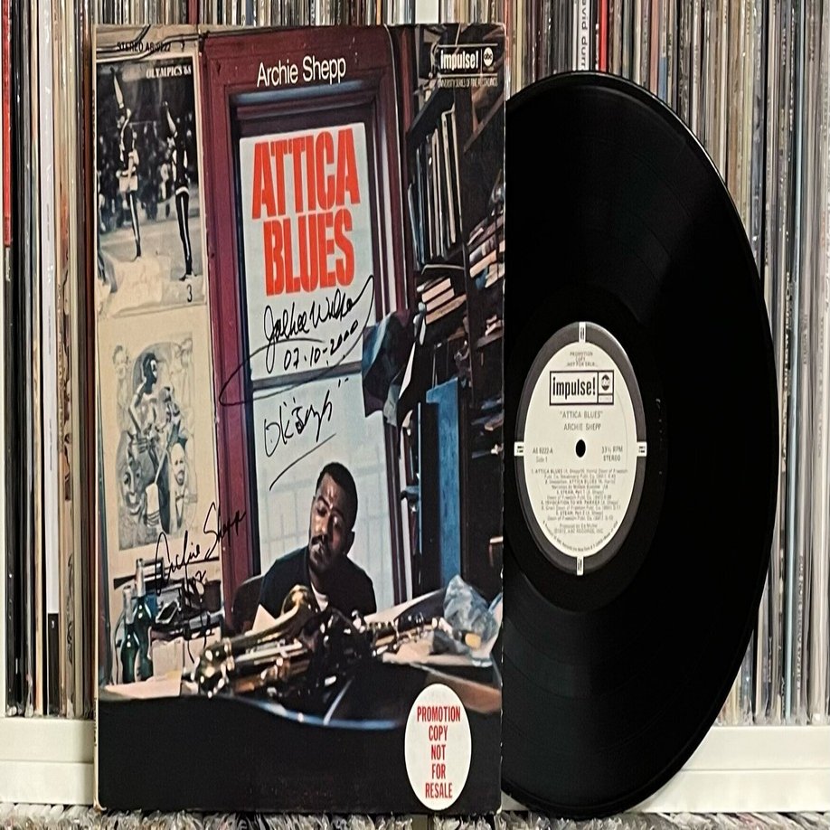 レア7インチ盤！ARCHIE SHEPP / ATTICA BLUES 2023年、最初に聴いたレコードは『ATTICA BLUES』｜五辺宏明